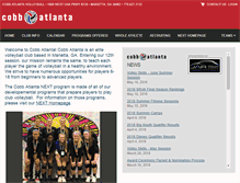 Tablet Screenshot of cobbatlanta.com